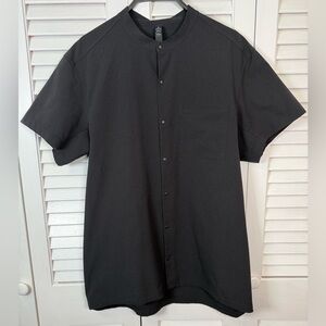 lululemon athletica Men's Charcoal Button Down Shirt
